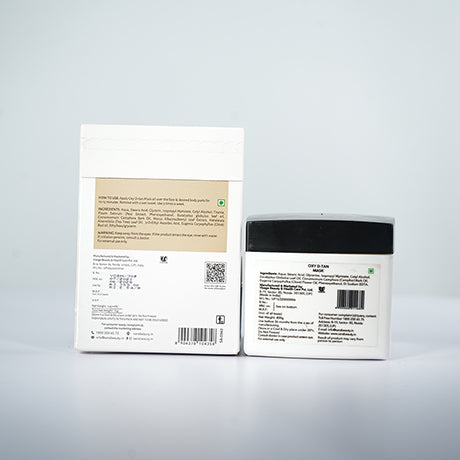 Sara Oxy D-TAN® Mask for Tan Removal and Skin Tone Correction for Oily and Blemish Prone Skin | D-tan for Men and Women | 472g